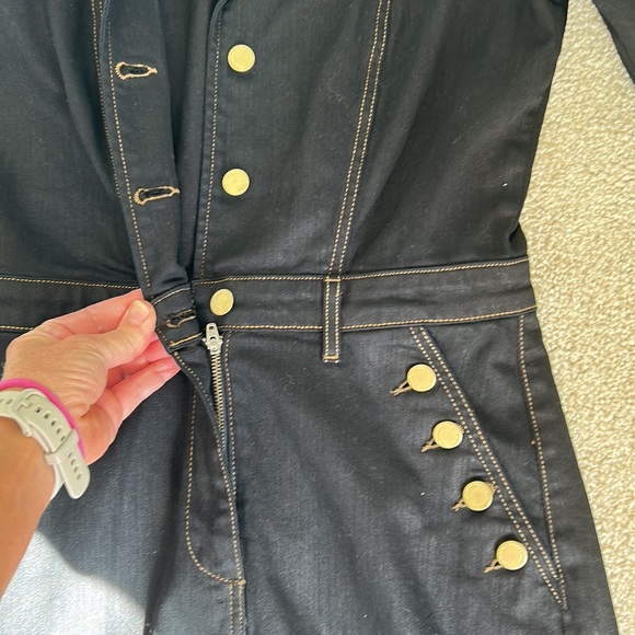 New Ramy Brook Jade denim dress - Picture 7 of 14